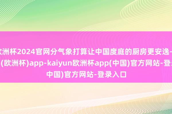 欧洲杯2024官网分气象打算让中国度庭的厨房更安逸-kaiyun(欧洲杯)app-kaiyun欧洲杯app(中国)官方网站-登录入口